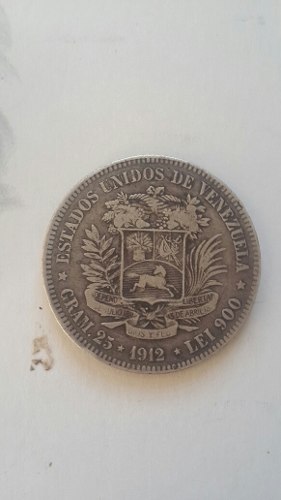 Monedas Antigua De 5 Bolivares Una Rial Y Peso