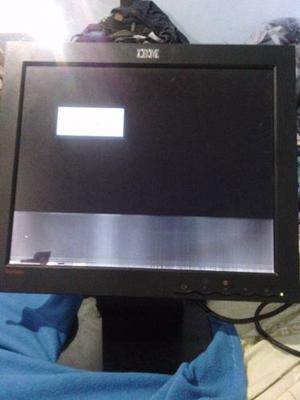 Monitor Ibm ac 17 Usado Con Pantalla Semi Dañada