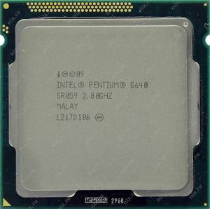 Procesador Intel G640 Socket 