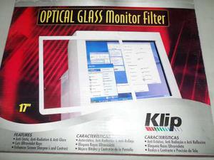 Protector Optico Para Monitor De 17