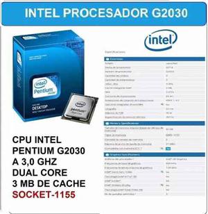 Vendo Procesador Intel Pentium Modelo G-. Nuevo Sellado.