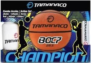 Combo Accion Basket 29.5 N7 Tamanaco Original Termo Inflador