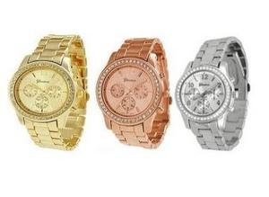 En Venta Hermosos Relojes Geneva Dorado, Plateado,cobre