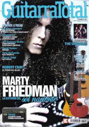 Guitarra Total 160 Marty Friedman La Guitarra Del Sol