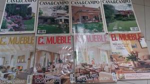 Lote De 8 Revistas De Decoración Casa Y Campo, El Mueble