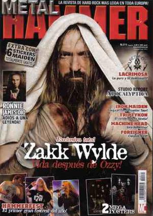 Metal Hammer 271 Zakk Wylde Vida Después De Ozzy
