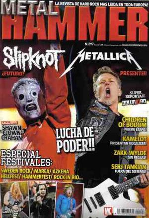 Metal Hammer 297 Slipknot Metallica Lucha De Poder