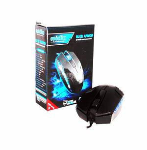 Mouse Alambrico Gamer Midio Y Mouse Pads