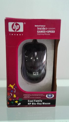 Mouse Hp Invent Sensor Óptico