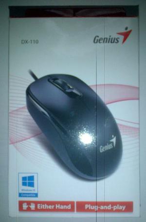 Mouse Óptico Dx-110 Genius / Usb / Negro Totalmente