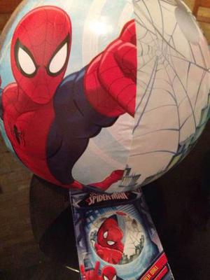 Pelota De Spiderman Inflables Original Marvel