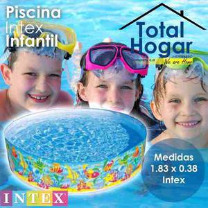 Piscina Intex Infantil 1.83 X 38 Cm Nueva