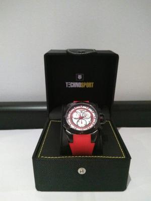 Reloj Technosport Rojo Con Correa Roja