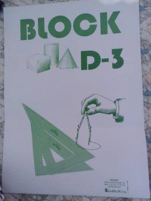 Block Dibujo D-3