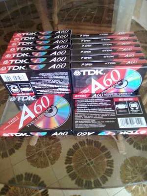 Cassette Virgen Tdk A60