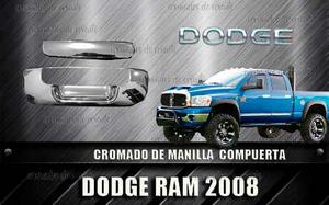 Cobertor Cromado De Manilla Compuerta Trasera Dodge Ram 