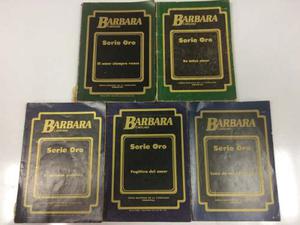 Coleccion Novela Romántica Barbara Serie Oro
