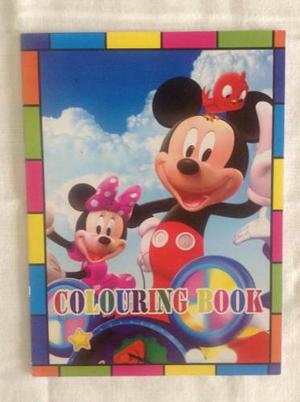 Libro Para Colorear De Minnie Y Mickey Mouse