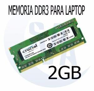 Memoria Ddr3 De 2gb Para Laptop.