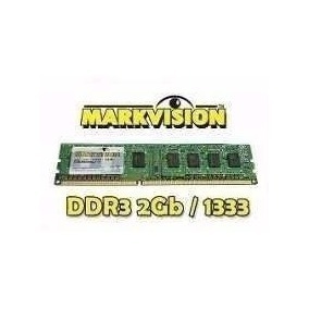 Memoria Ram 2gb Ddr3 Markvision  Mhz