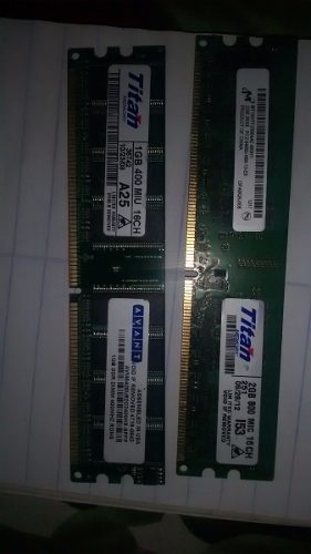 Memoria Ram Ddr 2 Para Lapto De Escritoria 1 Gb Y 2 Gb