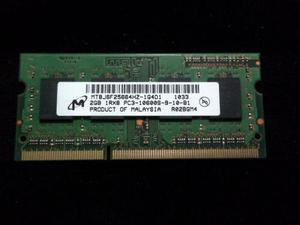 Memoria Ram Ddr3 2gb Para Laptop 1rx8pcs-9-10-b1