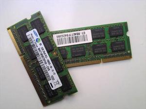 Memorias Ram Samsung. 2gb Ddr3 (2rx8). Pc Portátil. (1 Par)