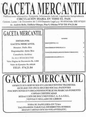 Publicaciones Mercantiles Caracas