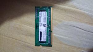Vendo Memoria Ram Para Laptop Ddr3 De 2gb Y De 4gb