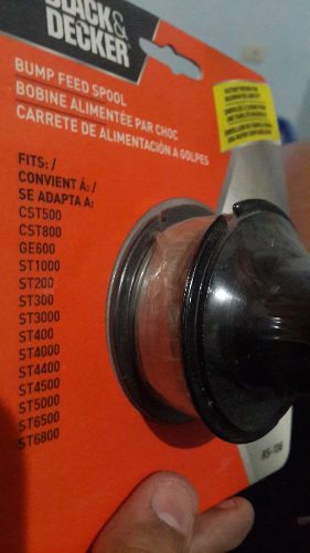 Carrete Nylon De Podadora, Cortadora De Grama Black & Decker