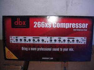 Compresor Dbx 266xs Dual / Gate Original Nuevo De Paquete