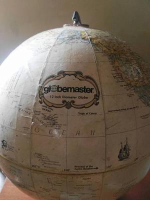 Globo Terráqueo De Colección Marca Globemaster De 12