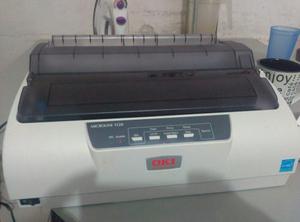 Impresora De Matriz De Puntos. Oki Microline 