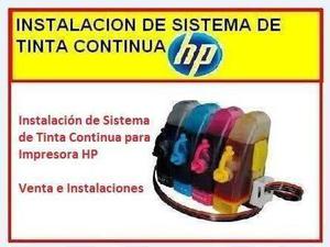 Instalación Sistema Continuo Hp