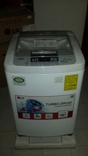 Lavadora Lg De 11 Kilos Turbo Drum Modelo Wfslet