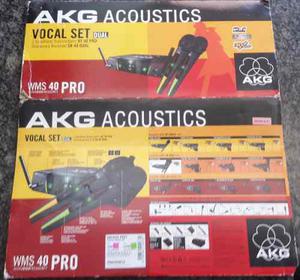Micrófonos Inalámbricos Profesionales Akg Wms 40 Pro