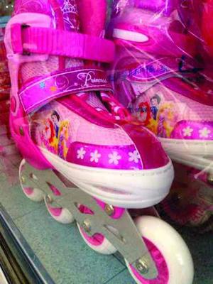 Patines Lienales Princesas Navidad Regalo Juguetes Niñas