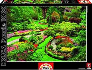 Rompecabezas Puzzle Educa Motivo Jardin Butchart Canada