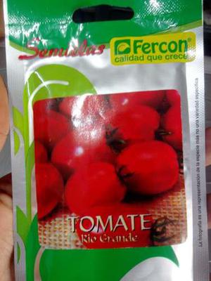 Semilla De Tomate Rio Grande Marca Fercon.