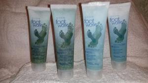 Avon Foot Works Gel Exfoliante Y Gel Revitalizante P/pies