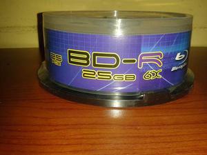 Disco Blu-ray Virgen De 25gb 6x Printeable