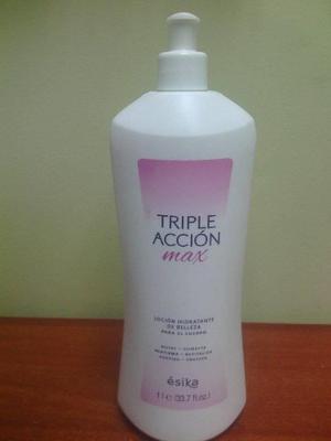 Loción Crema Hidratante Esika Triple Acción Max 1 Litro