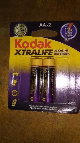 Pilas Para Cámara Marca Kodak Tipo Doble A Alkaline