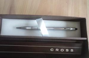 Bolígrafo Cross Original Modelo At Cromado