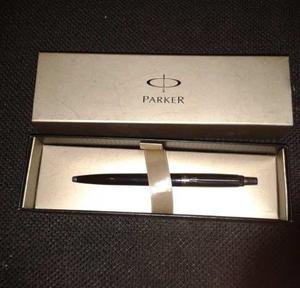 Bolígrafo Parker Original, Color Acero Y Negro, Uk