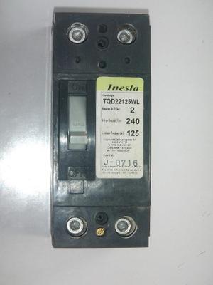 Breaker Industrial Tqd 2x125 Amp Inesla