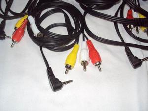 Cable Auxiliar D Audio Video Plug 3.5mm A 3 Rca Video