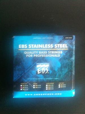 Cuerdas Para Bajo Ebs Stainless Steel Usadas