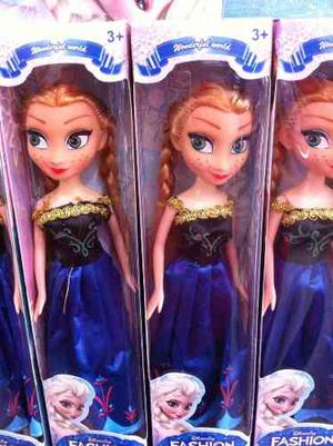 Muñecas Frozen Disney 30 Cm Excelente Calidad, Elsa O Ana
