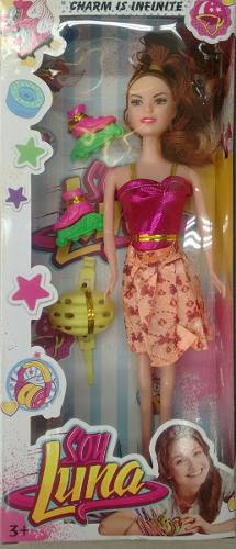 Muñecas Juguetes Soy Luna Con Sus Accesorios, Patines,